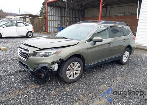 2018 Subaru Outback 2.5I Premium from USA, damaged, VIN 4S4BSAFC4J3297862